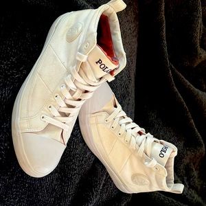 Polo Ralph Lauren Sneakers - White - Male - 10.5